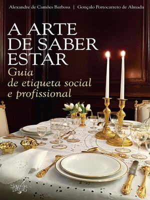 cover image of A arte de saber estar